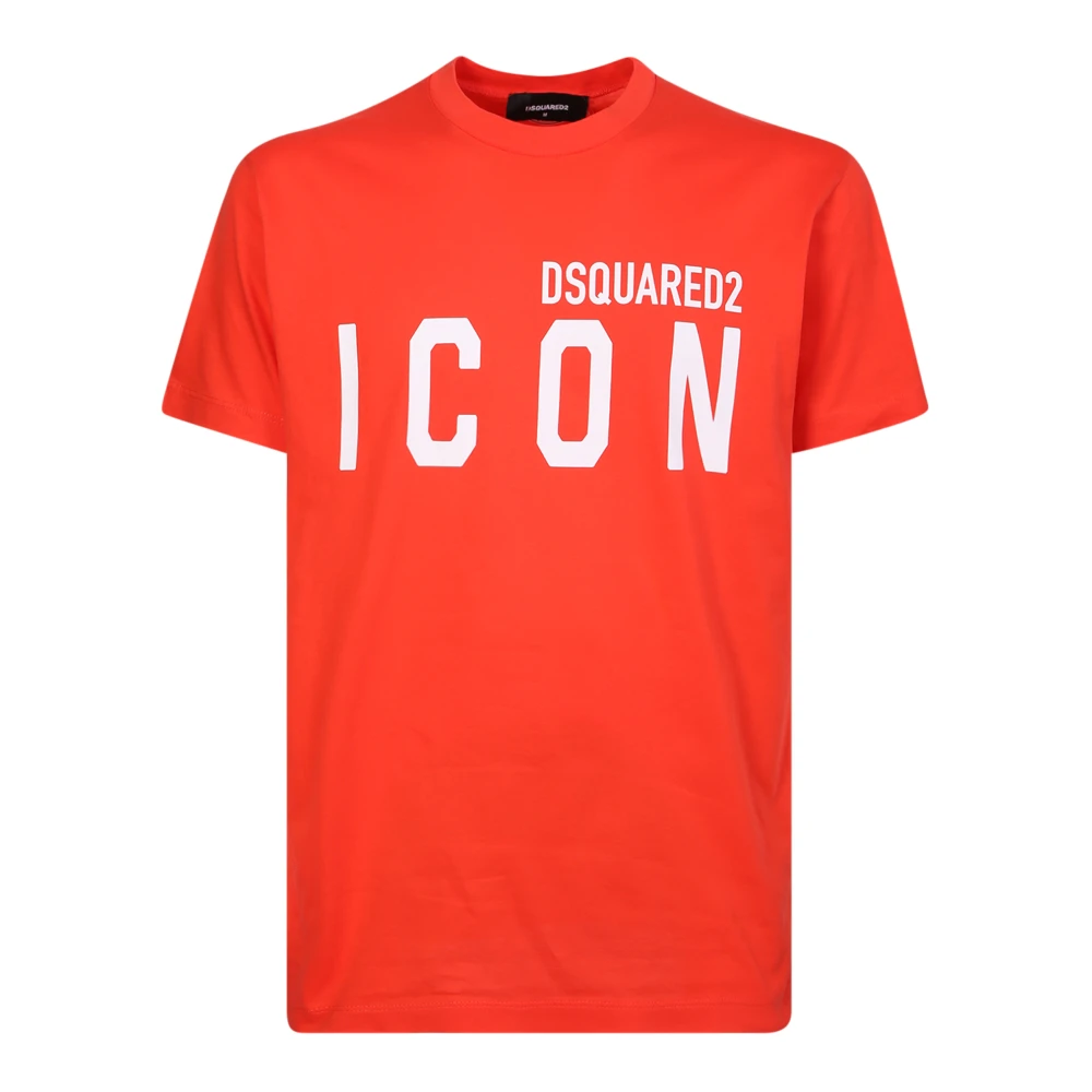 Oransje T-skjorte for menn