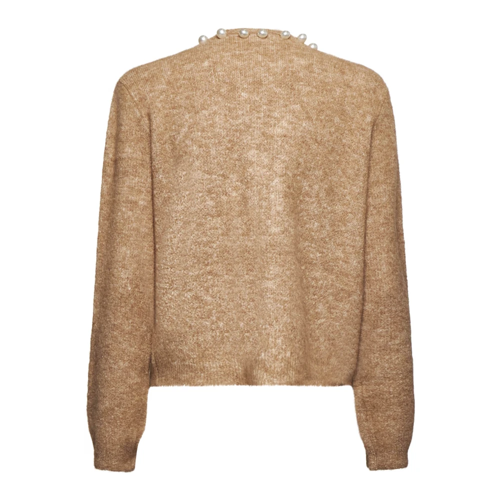 Kaos Icona Kamel Trui Brown Dames