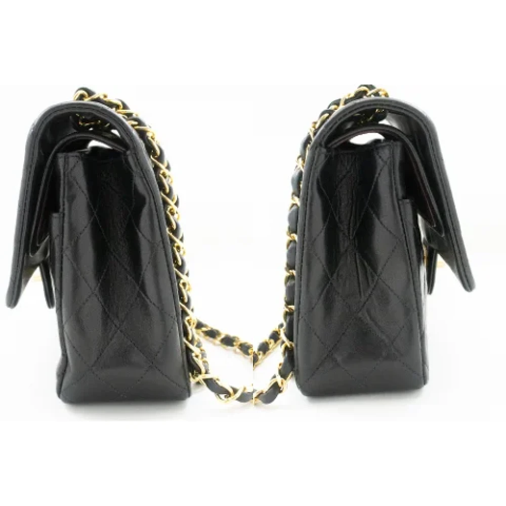 Chanel Vintage Pre-owned Leather chanel-bags Black Dames