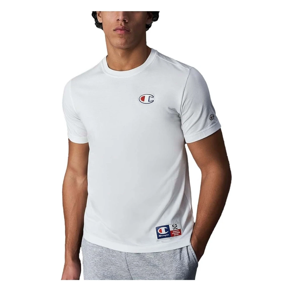 Champion Retro Sport T-shirt White Heren