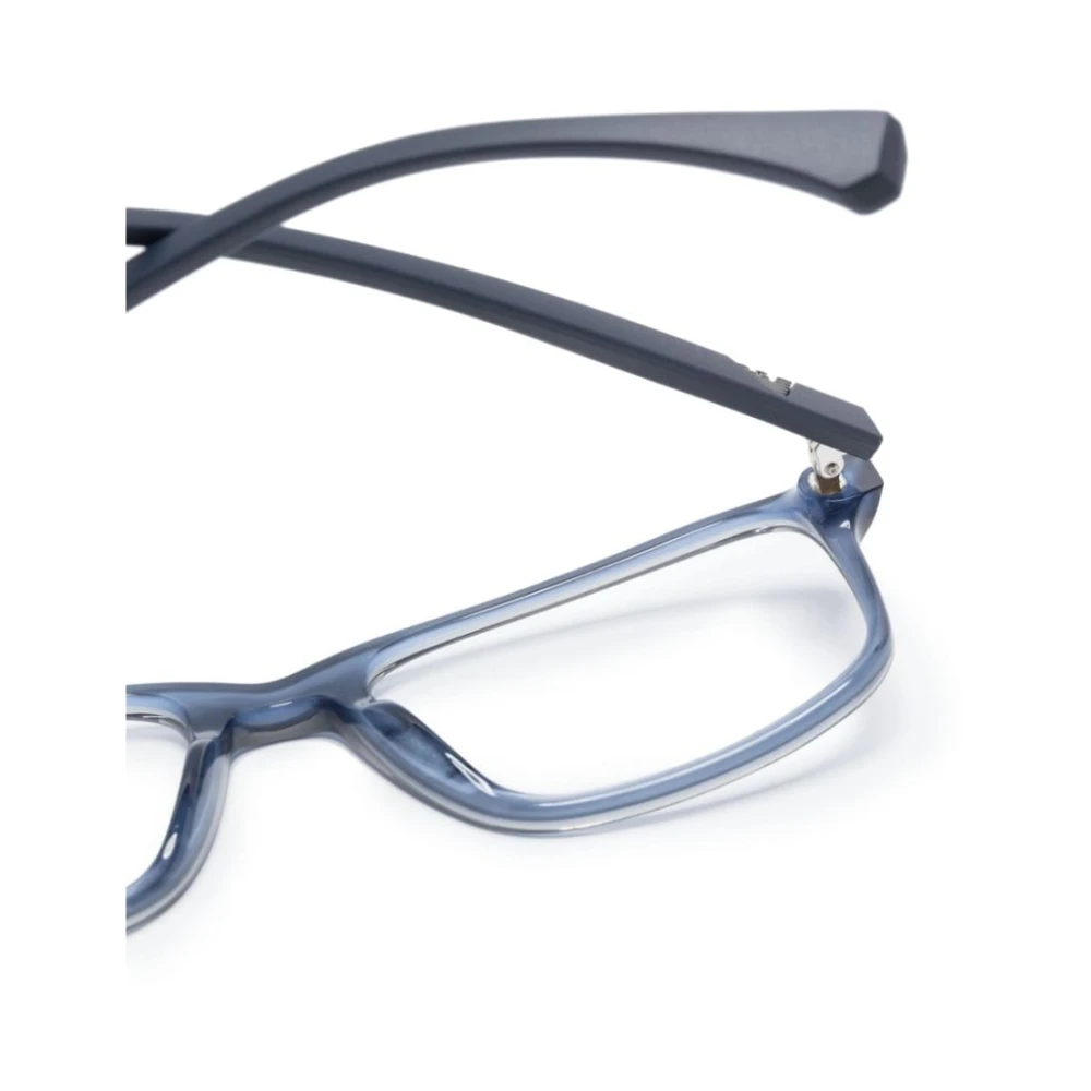 Emporio Armani Blauwe Optische Bril veelzijdig en stijlvol Blue Heren