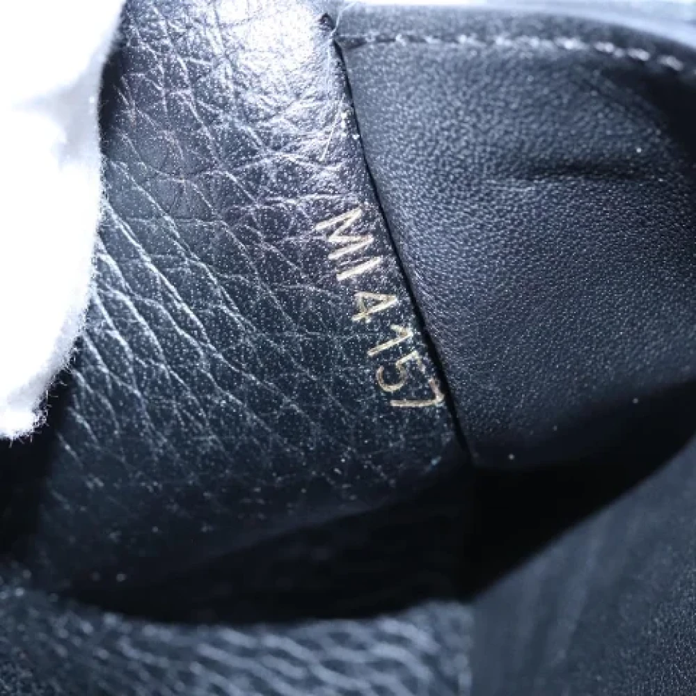 Louis Vuitton Vintage Pre-owned Leather wallets Black Dames