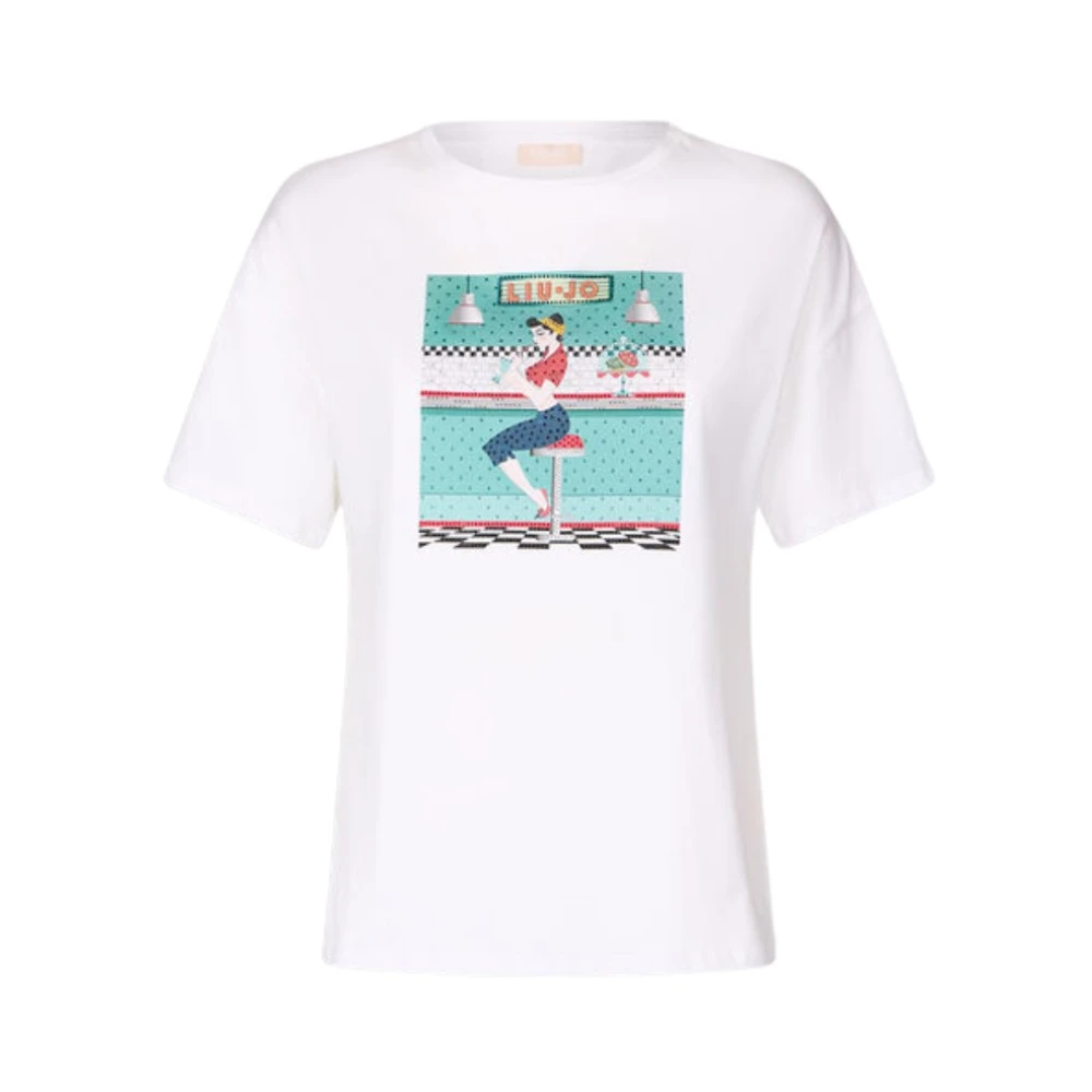 Liu Jo - Tops > T-Shirts - White - Liu Jo - Modalova