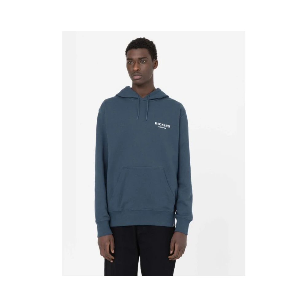 Dickies Blauwe Oatfield Hoodie Blue Heren