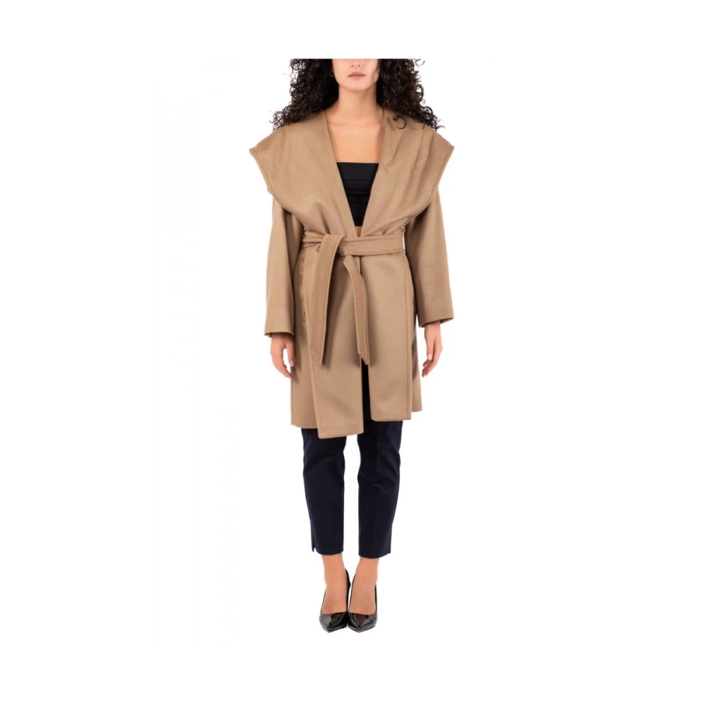 Max Mara Damesjas Stijlvol Klassiek Ontwerp Brown Dames