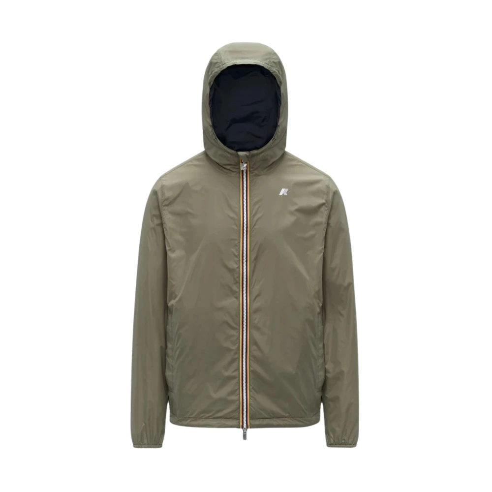 K-Way Uomo Verde Giacche, M, New,