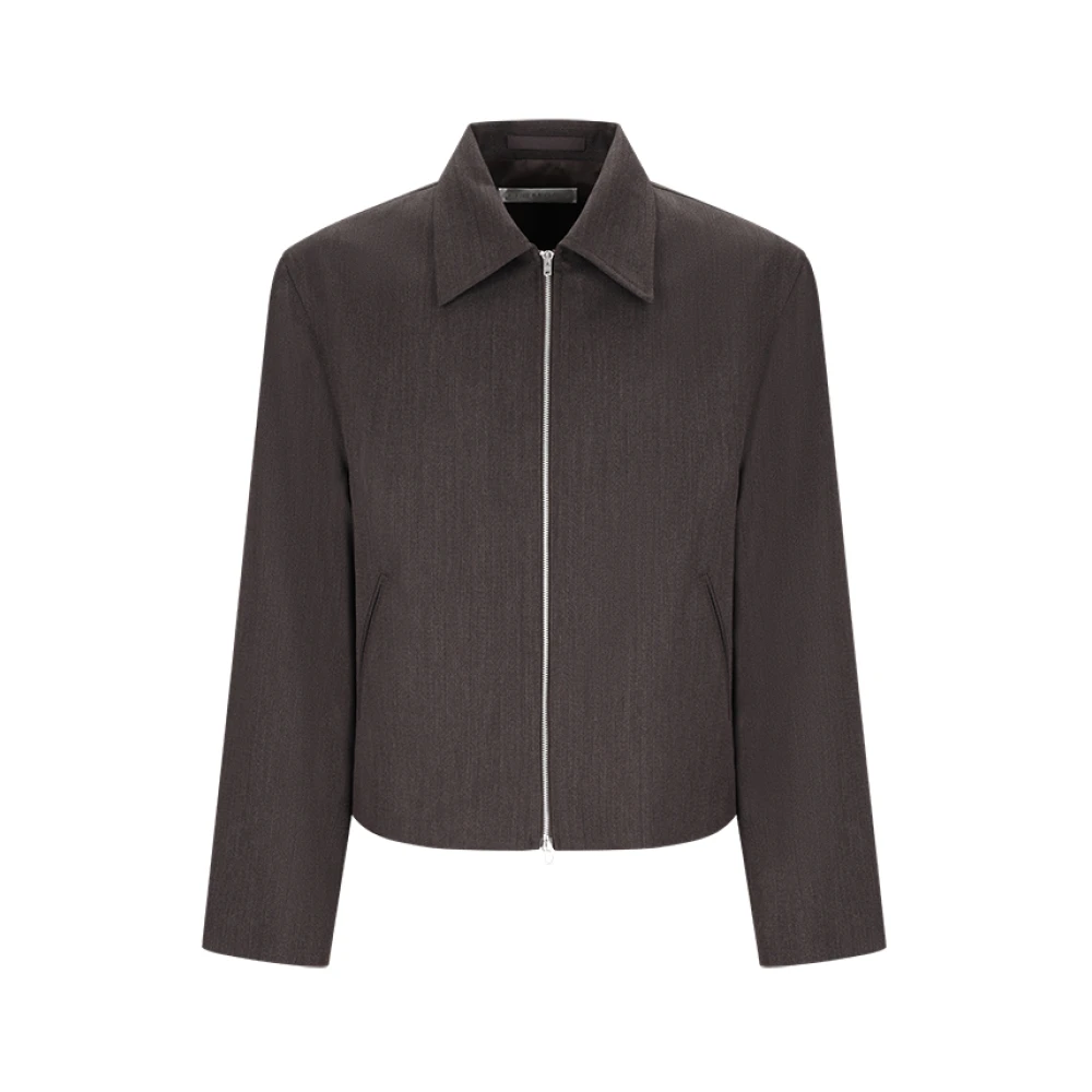 Our Legacy Men's Brown Stylish Mini Jacket For
