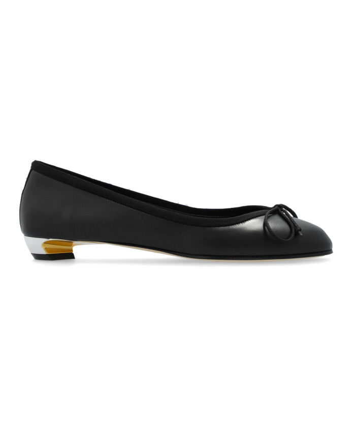leren-balletflats