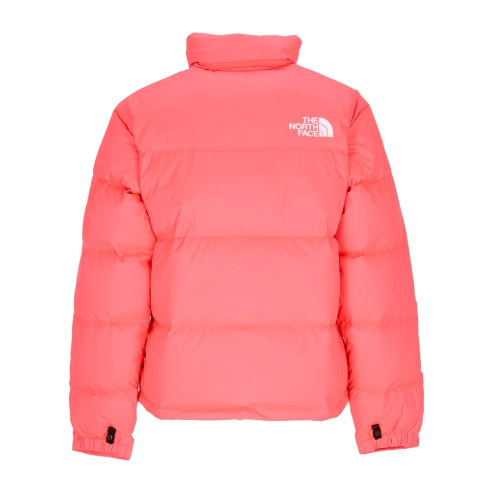 The North Face Retro Nuptse Donsjack Koraal Pink Heren
