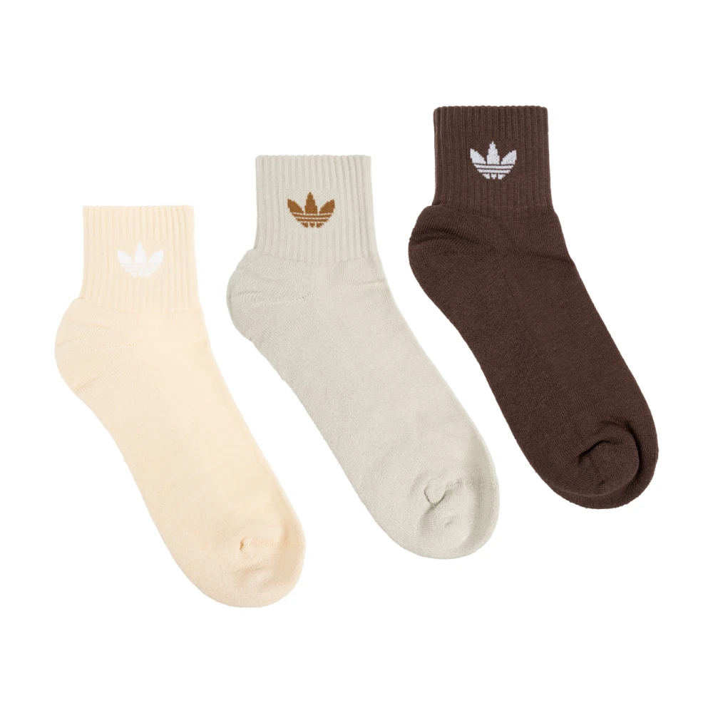 adidas Originals Driepak sokken met logo Multicolor Heren