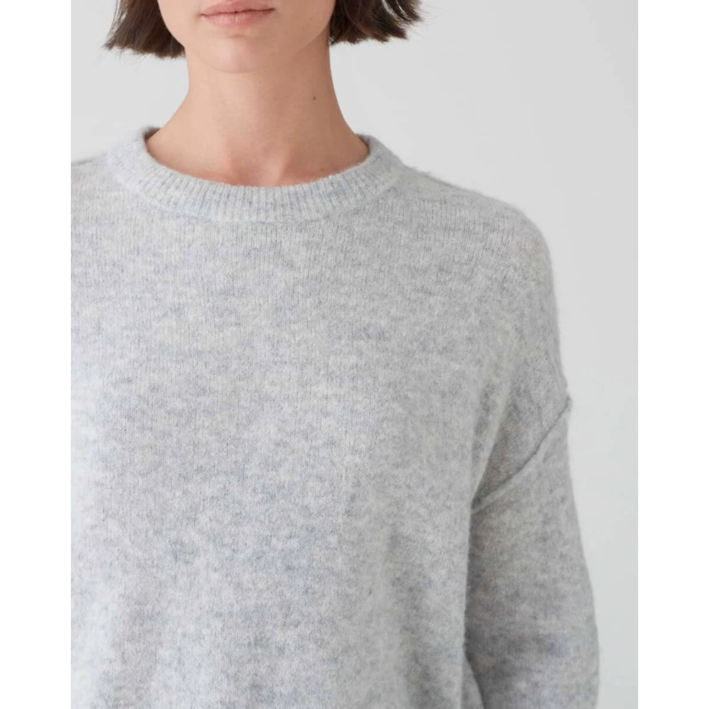 Opus Stijlvolle Pullover met Uniek Ontwerp Gray Dames