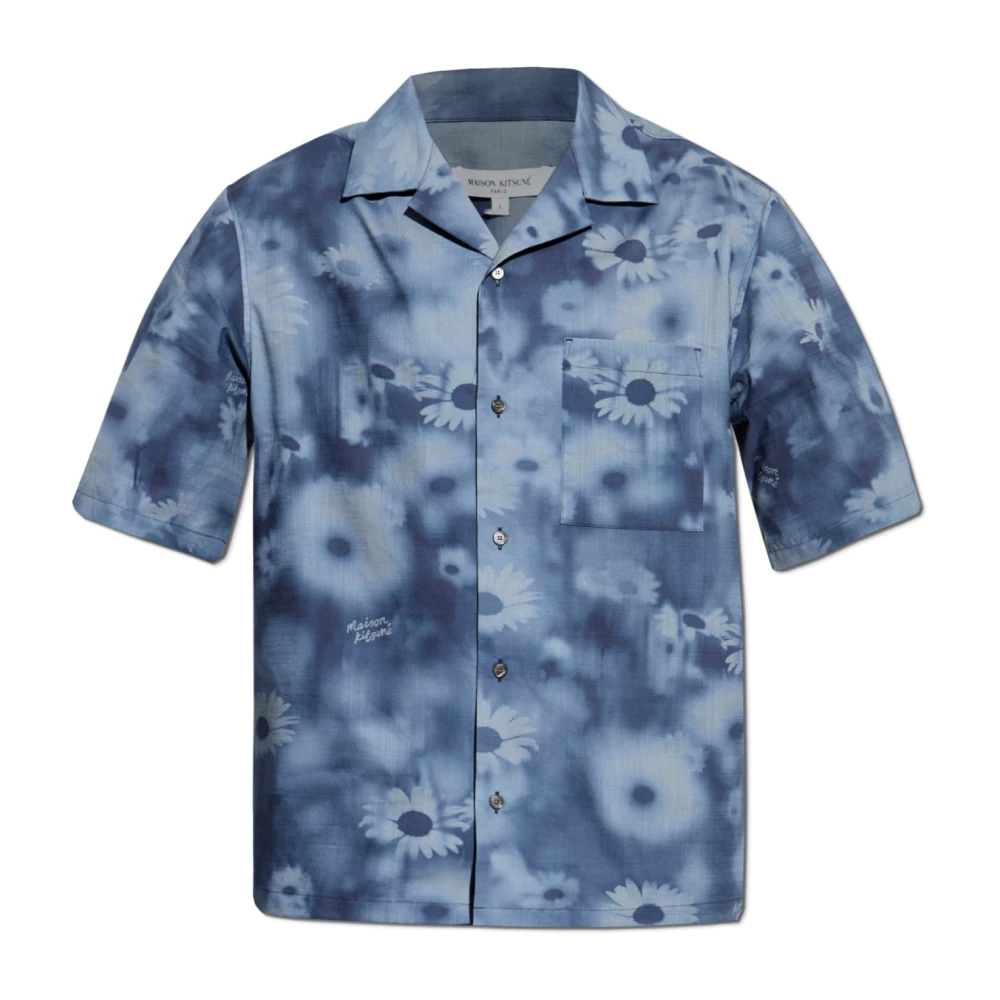 Shirts > Short Sleeve Shirts - - Maison Kitsuné - Modalova