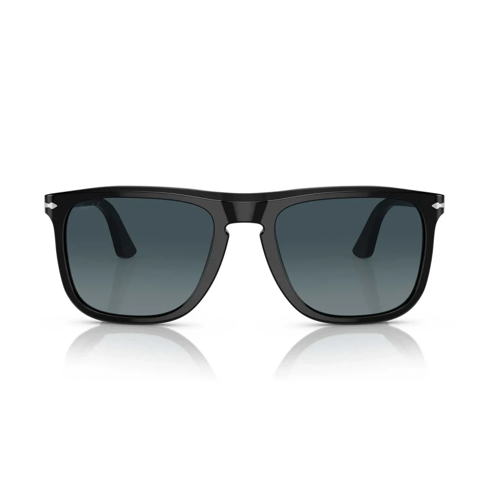 Persol Unisex Black Sunglasses, 54 Mm, Classic Iconic Polarized Sunglasses