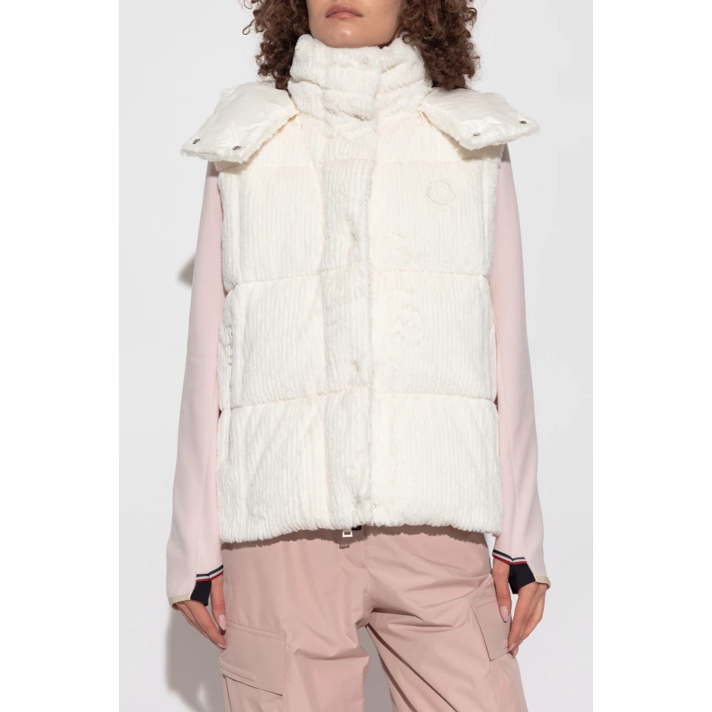 Moncler Donsvest White Dames