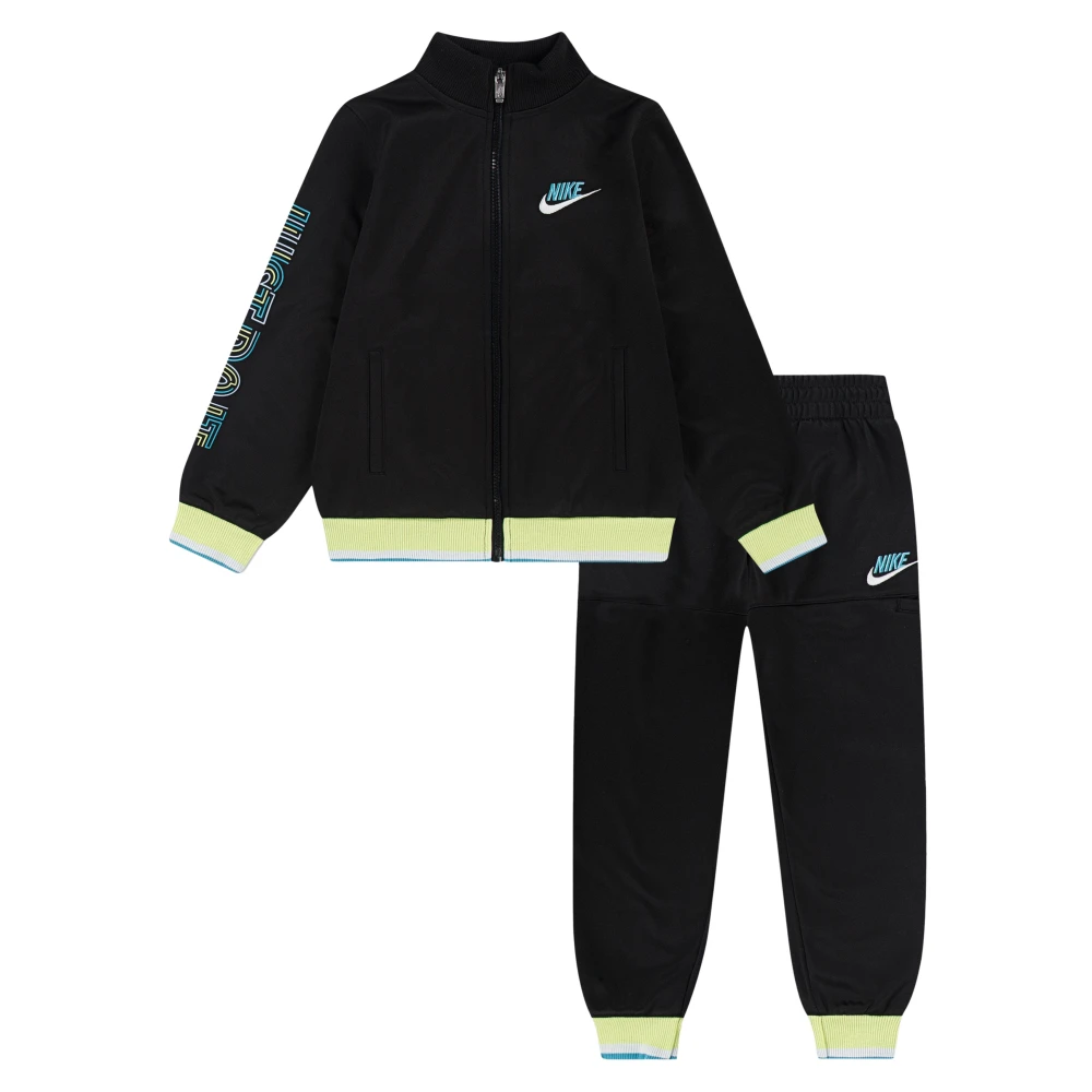 Nike Boys Black Futura Propus Tracksuit For