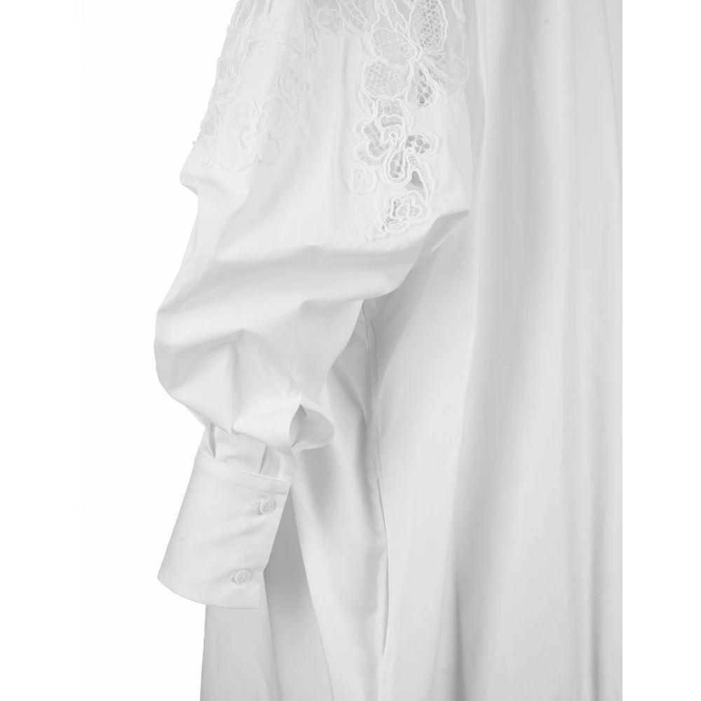 Ermanno Scervino Shirt Dresses White Dames