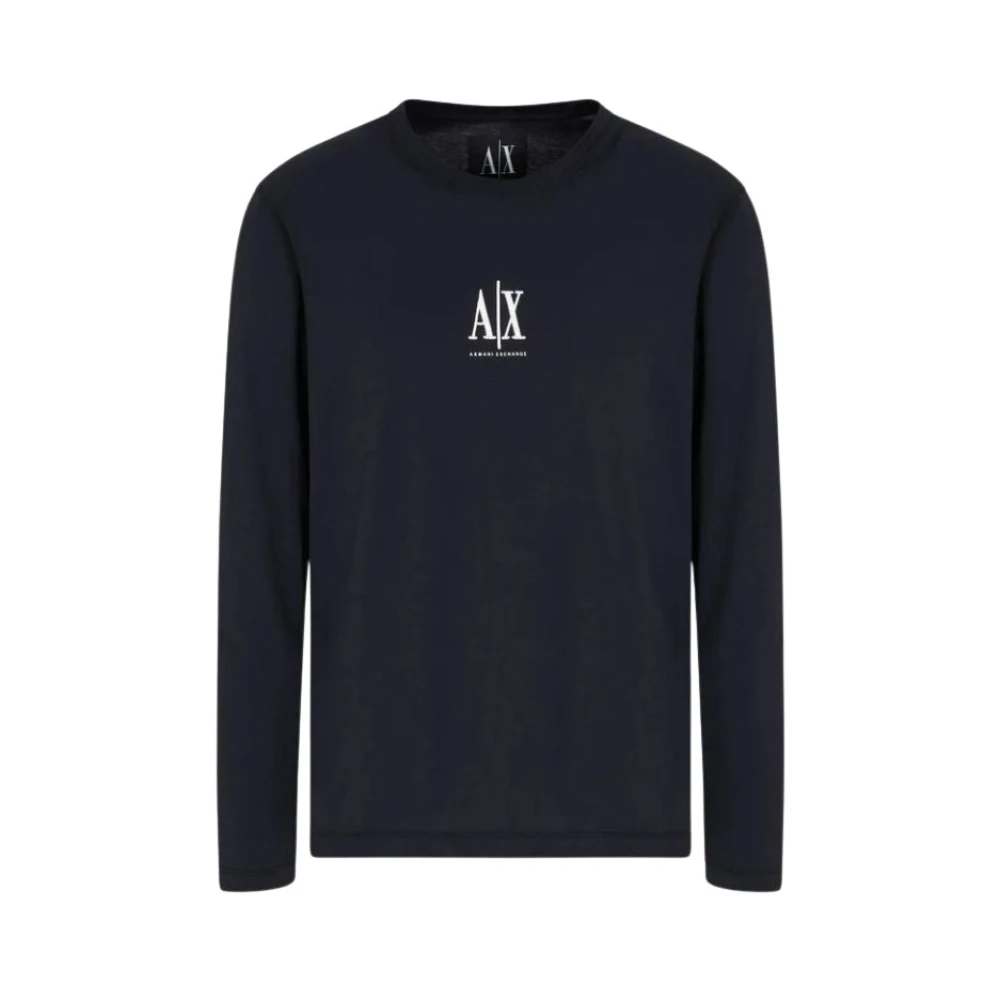 Armani Exchange Herren Blau Oberteile, Mgröße: