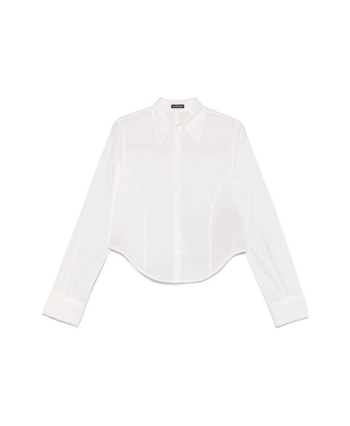 white-french-cuffs-cropped-shirt