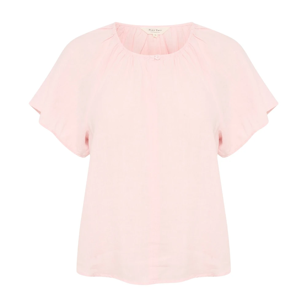 Part Two Georgianapw Blouse Potpourri Pink Dames