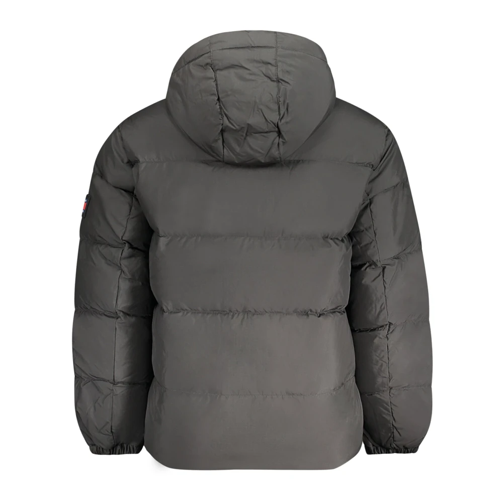 Tommy Hilfiger Zwarte hoodie met borduurwerk Black Heren