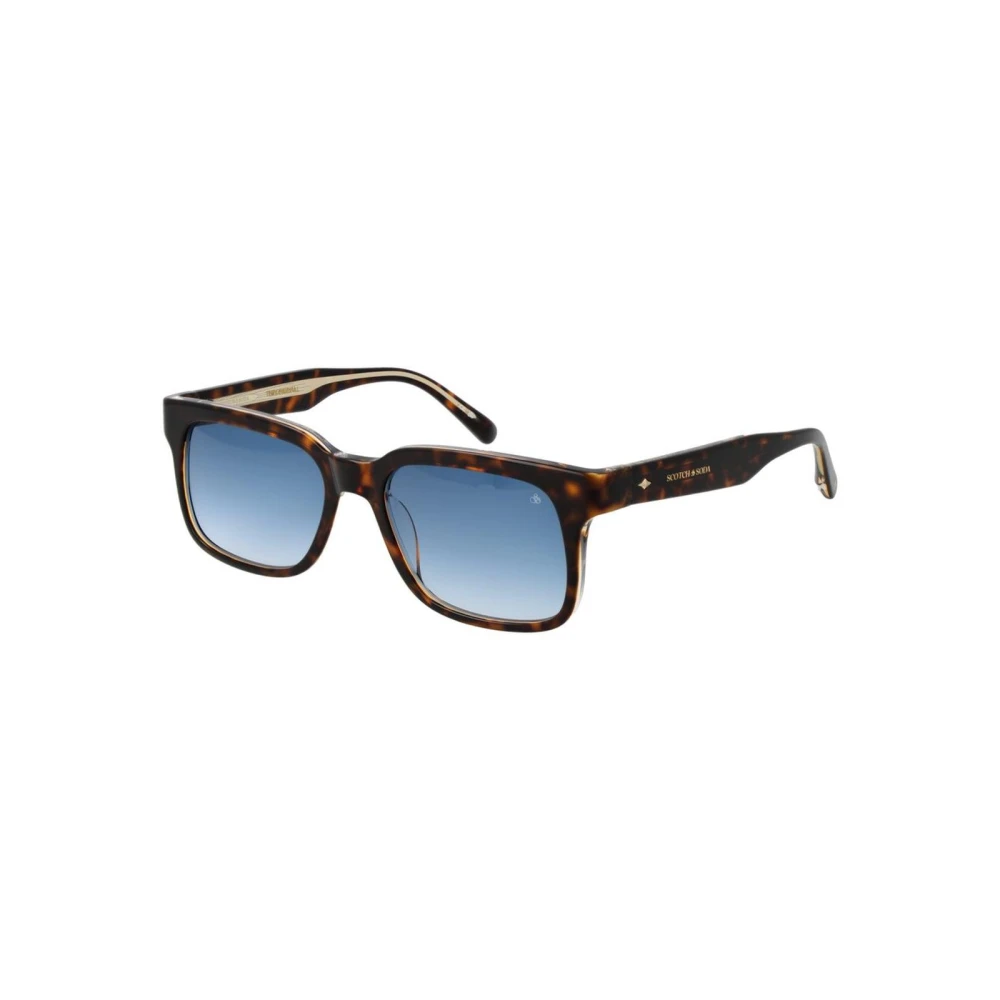 Scotch & Soda Men's Blue Gradient Square Sunglasses