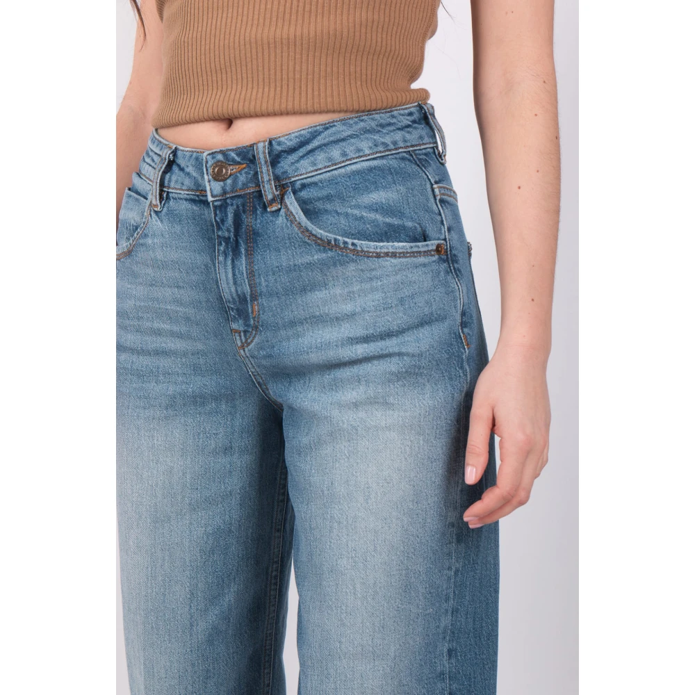 drykorn Stijlvolle Cropped Jeans Blauw 26 34 Blue Dames