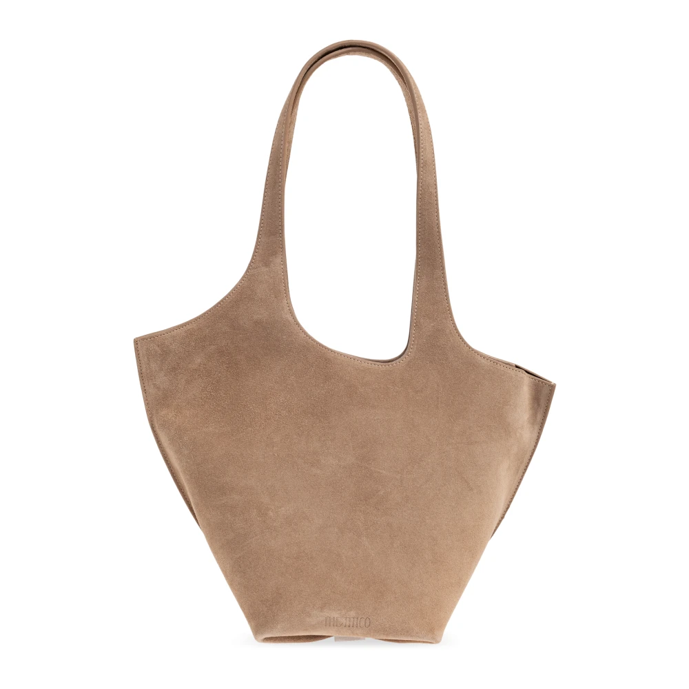 The Attico Women's Beige La Scoop Medium Shopper Bag