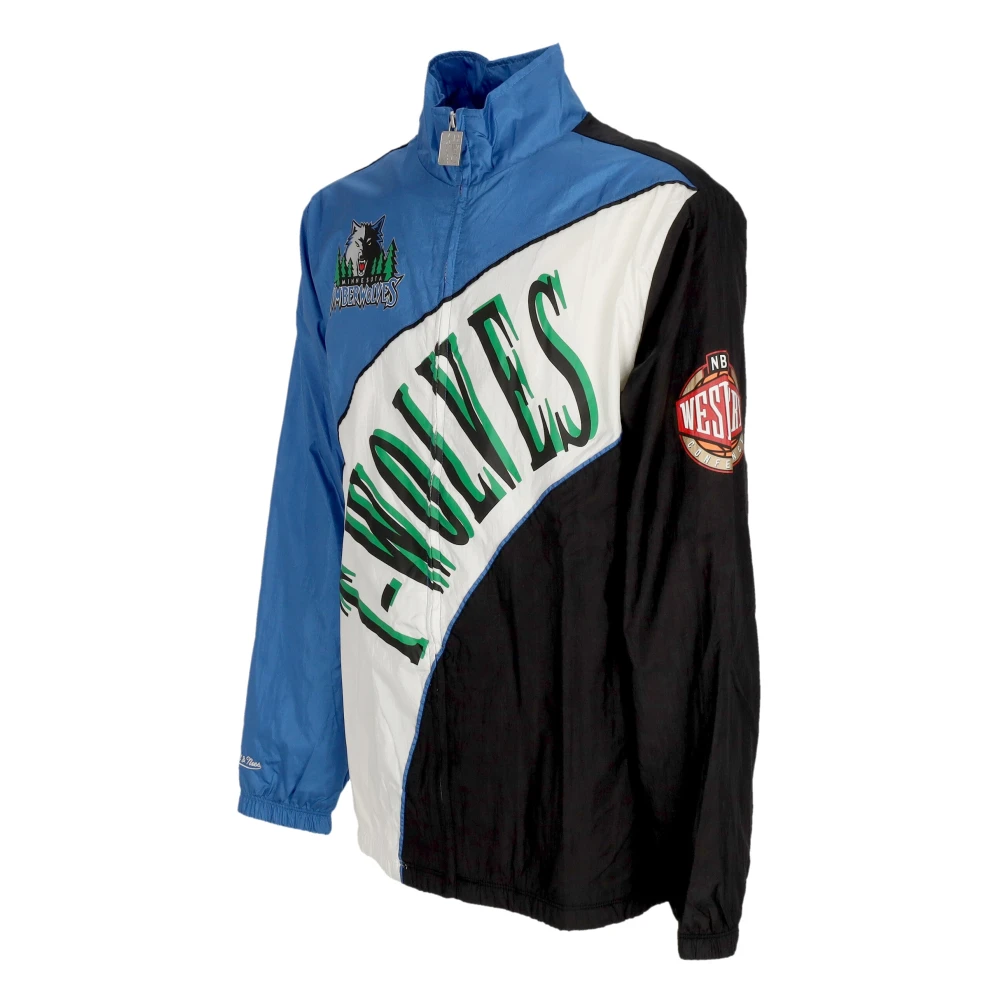 Mitchell & Ness NBA Gebogen Retro Windjack Multicolor Heren