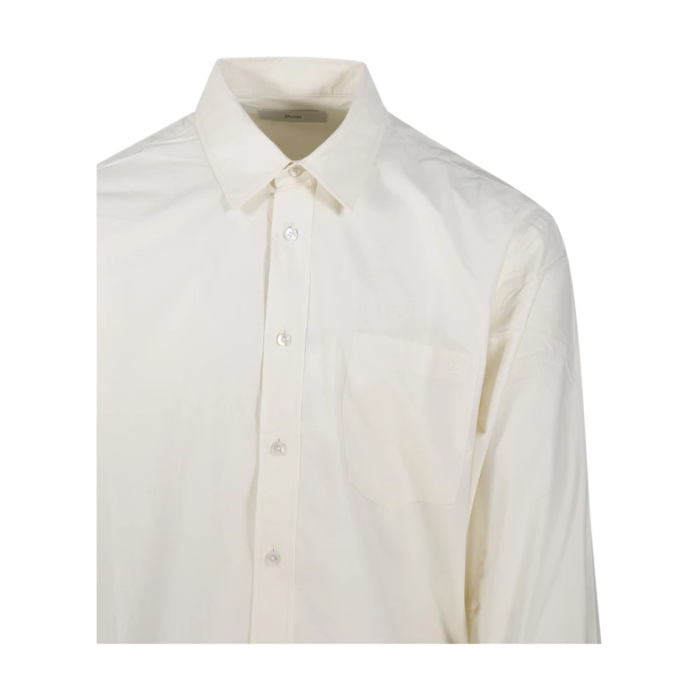 Dunst Crème Oversized Shirt Beige Heren