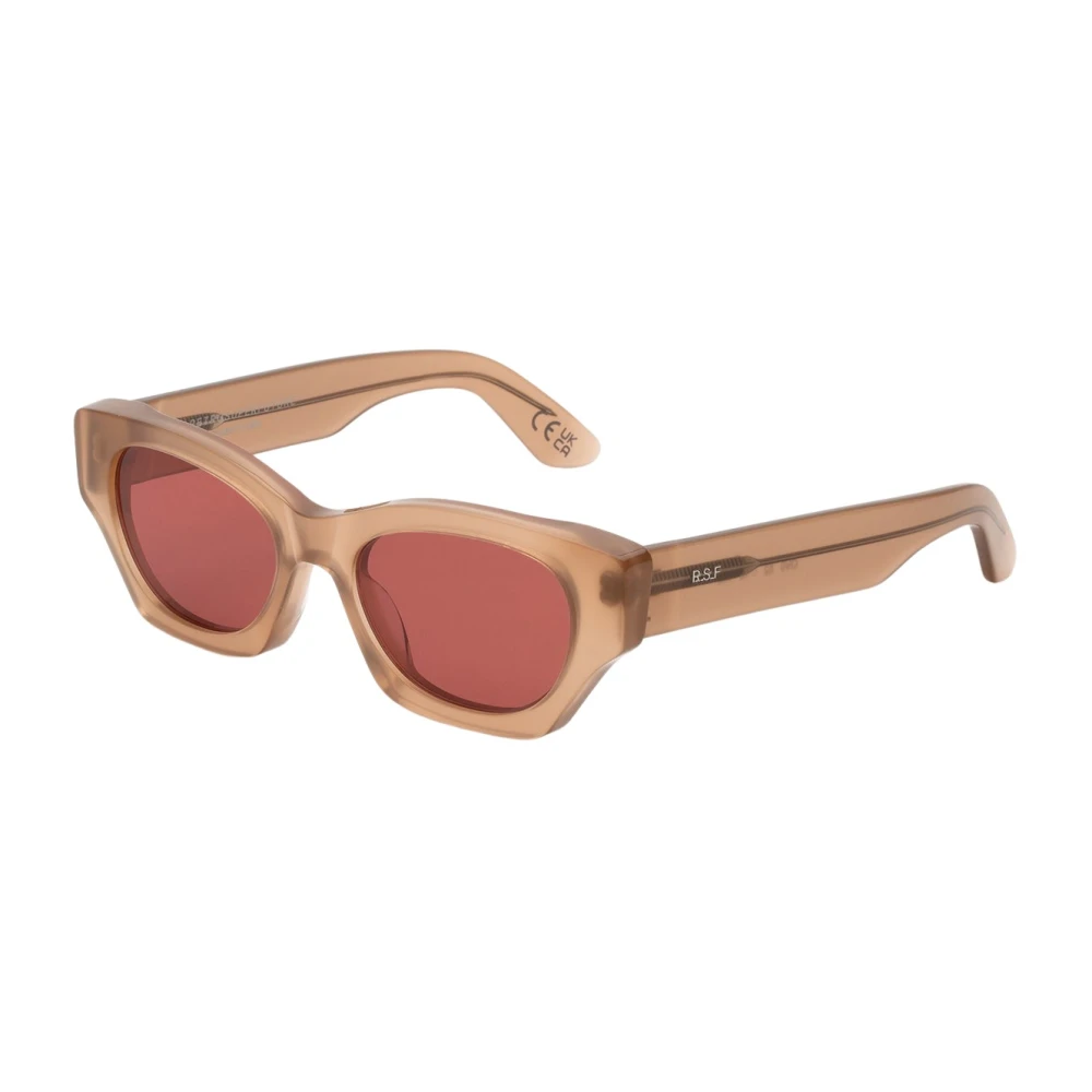 Retrosuperfuture Women's Pink Sunglasses, 52 Mm, Brown Square Sunglasses