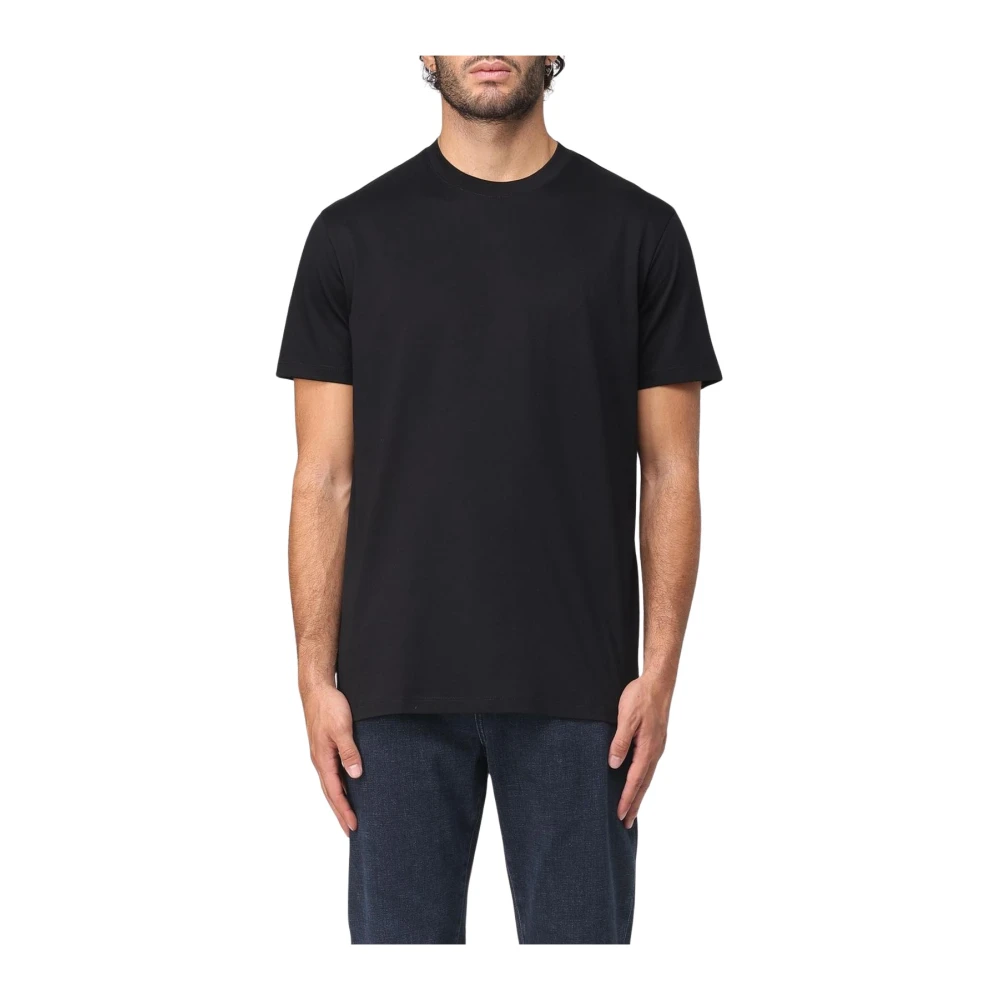 Armani Exchange Hombre Camiseta Lisa Esencial