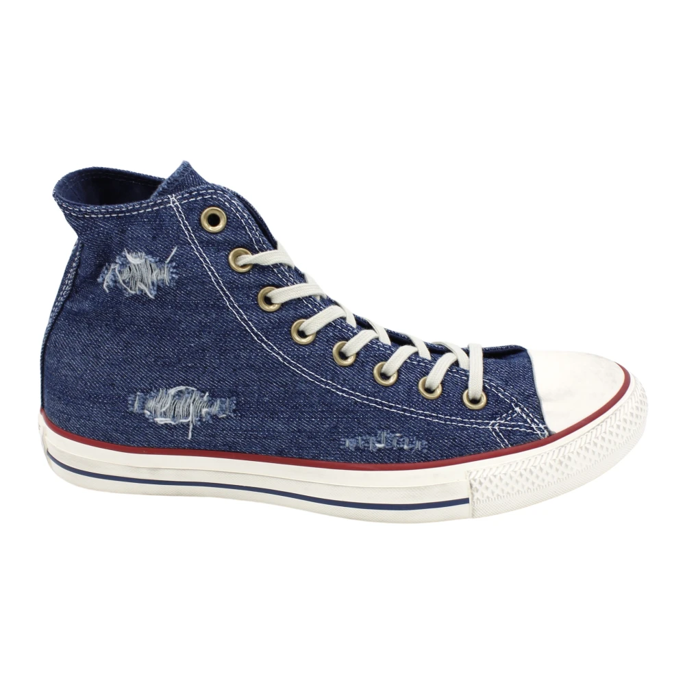 Converse Canvas Hoge Top Sneakers Heren Schoenen Blauw