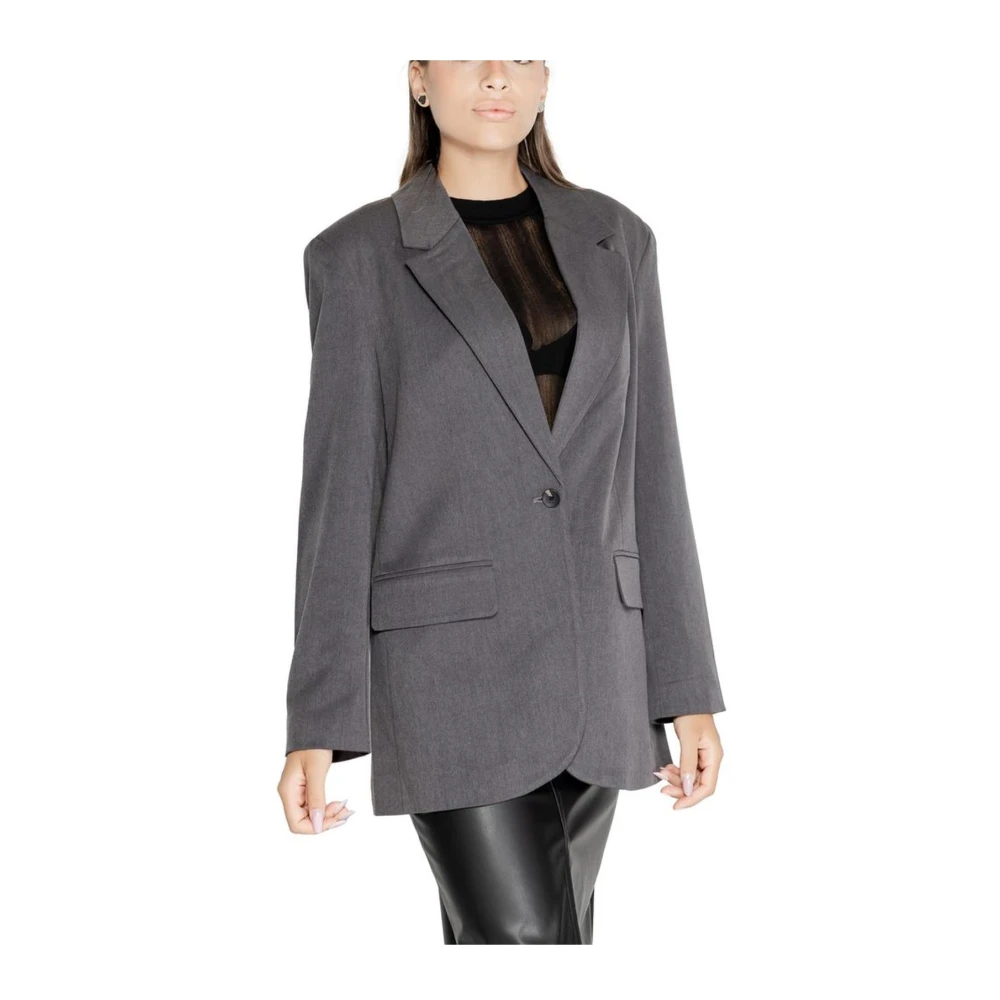 Only Grijze Blend Dames Herfst Winter Blazer Gray Dames