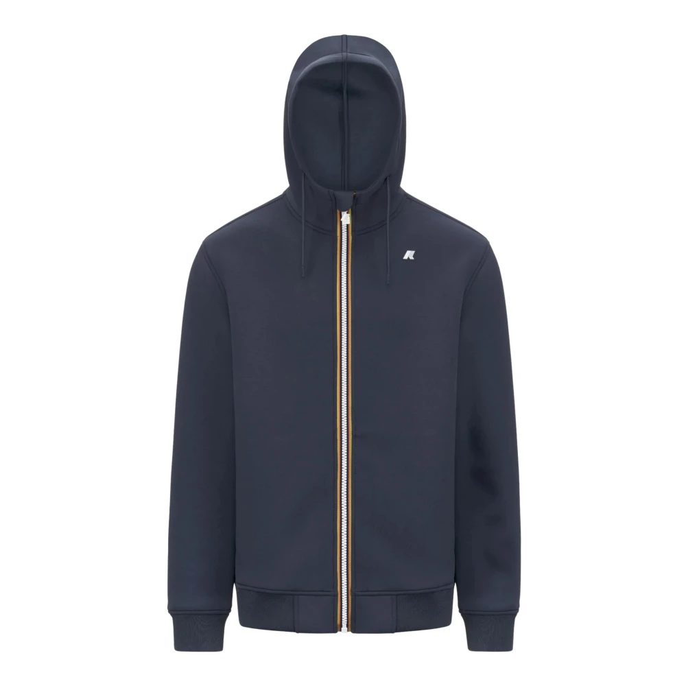 K-Way Uomo Blu Felpe, Xs, New,