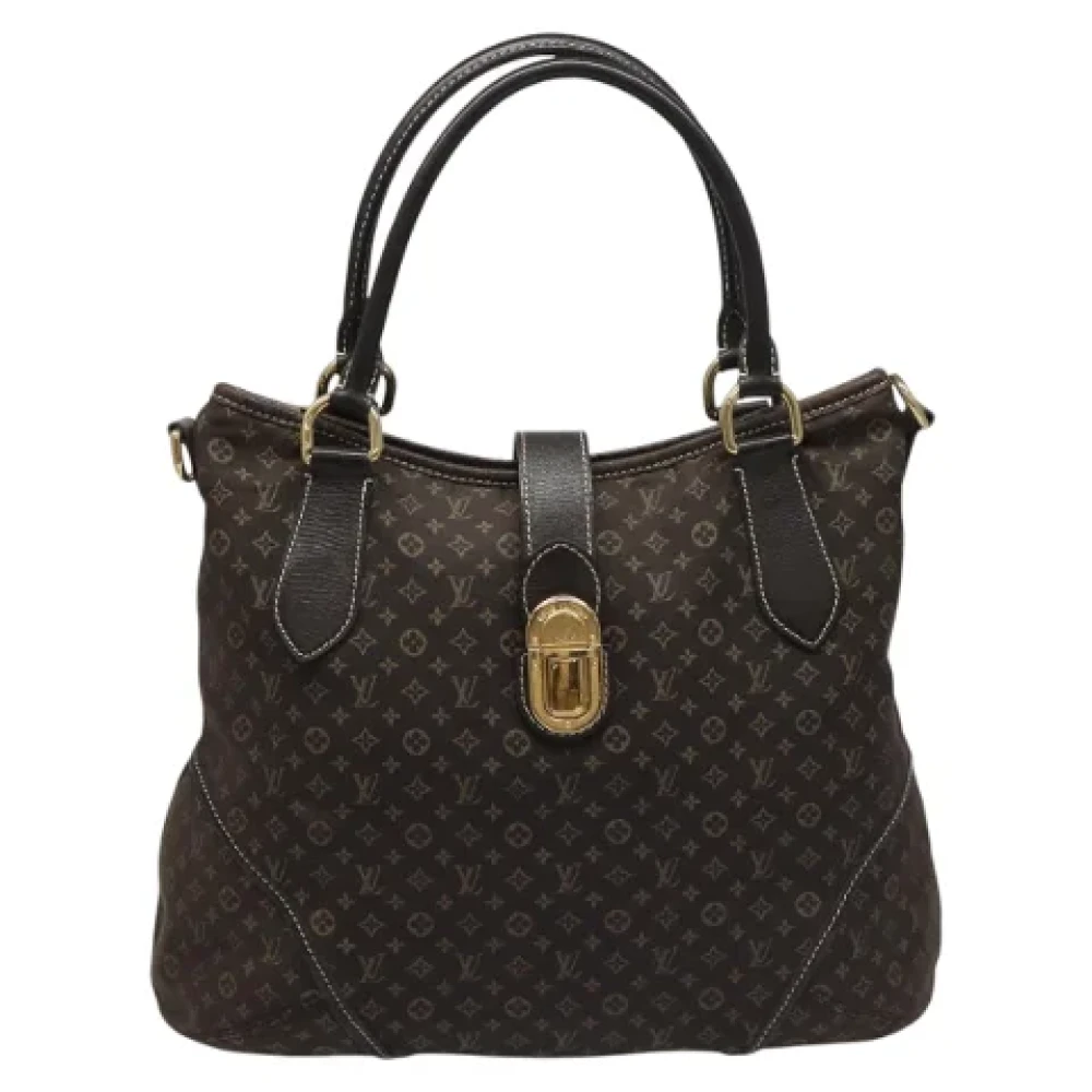 Louis Vuitton Vintage Pre-owned Canvas handbags Black Dames