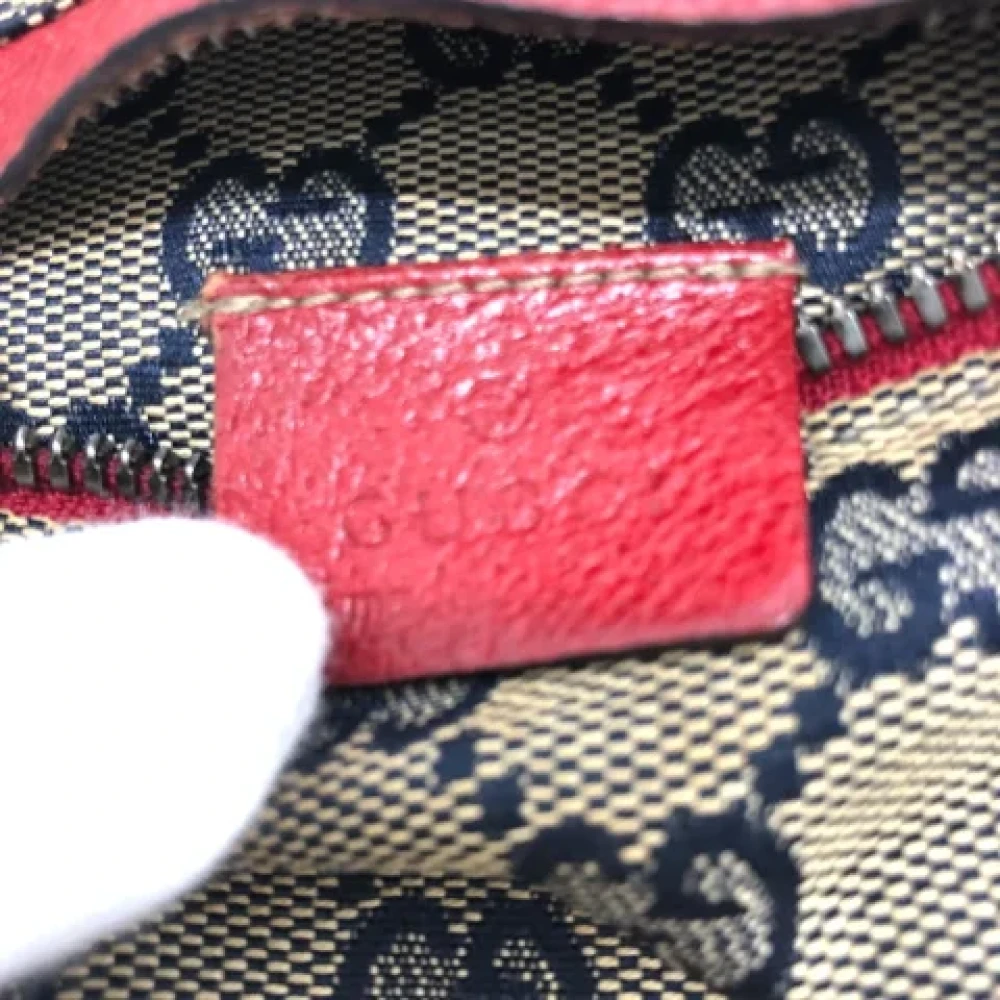 Gucci Vintage Pre-owned Canvas gucci-bags Blue Heren