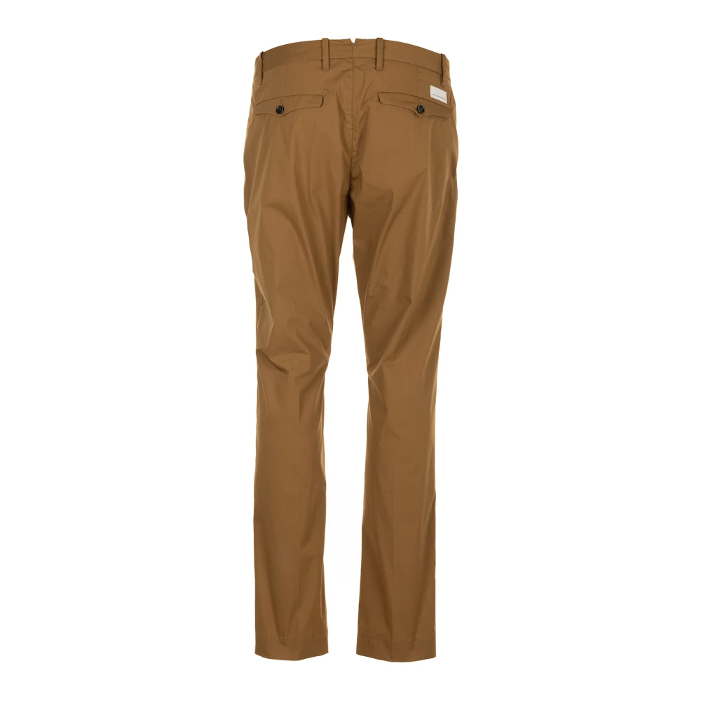 Nine In The Morning Bruine Chino Broek Slim Fit Brown Heren