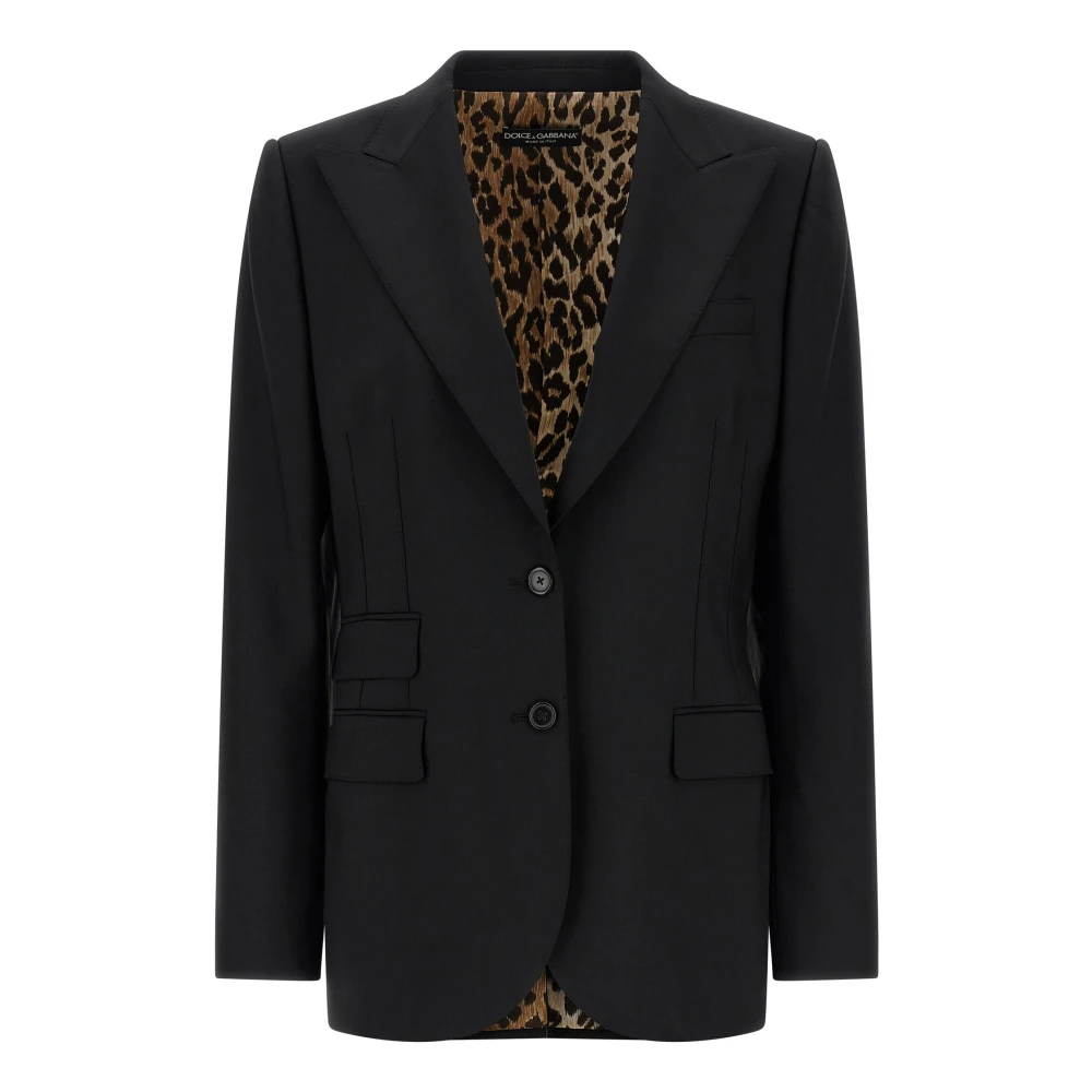 Dolce & Gabbana Women's Black Turlington Blazer