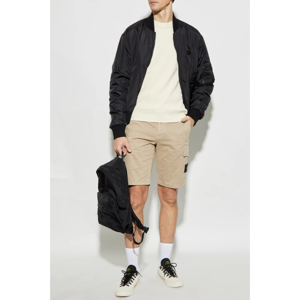 Stone Island Trui met logo Beige Heren