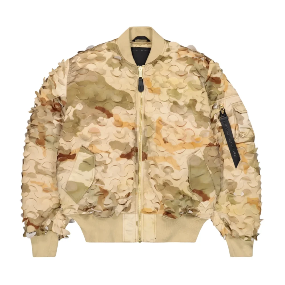 Alpha Industries Donna Beige Giacche, S, New,