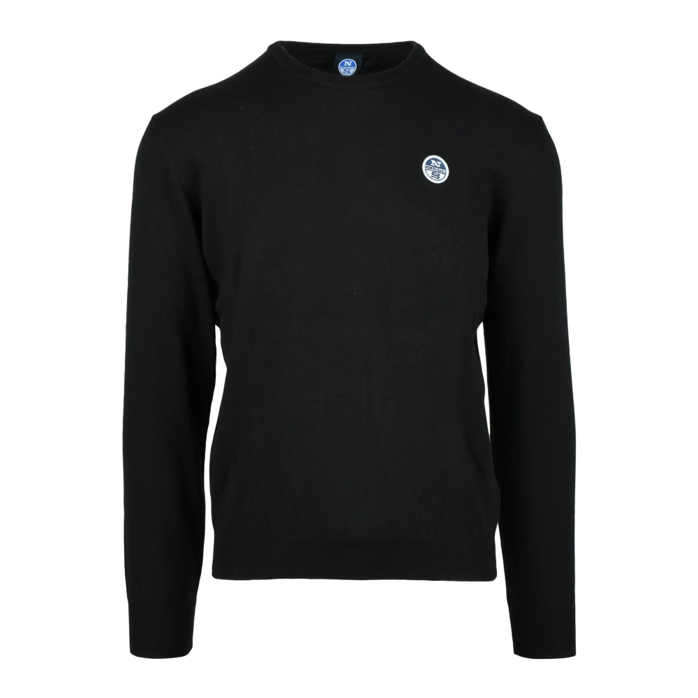 North Sails Katoenen Gebreide Trui Black Heren