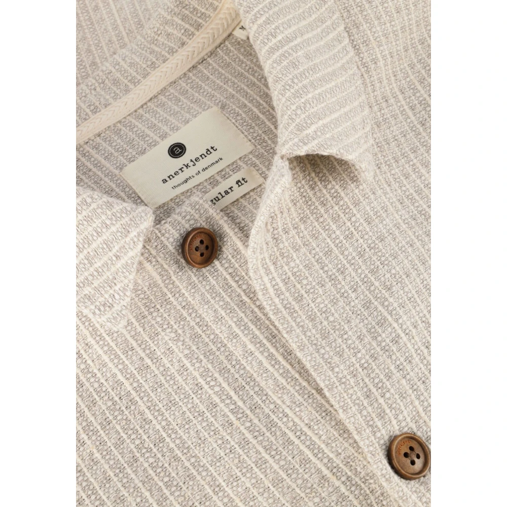 Anerkjendt Casual Overshirt voor Heren Beige Heren