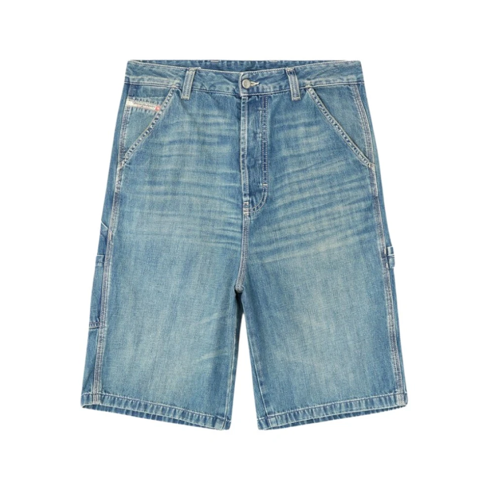 Diesel Uomo Blu Pantaloncini, W29, New,