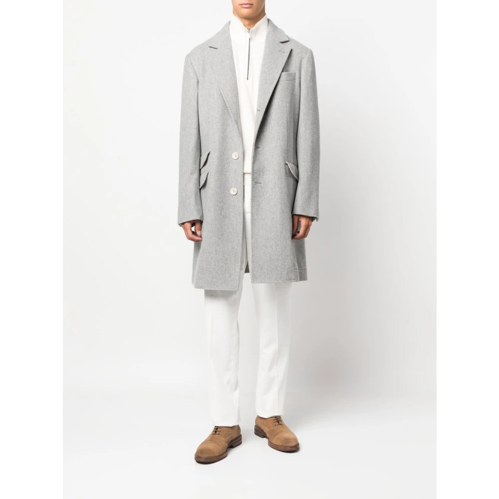 BRUNELLO CUCINELLI Elegante Broek Beige Heren