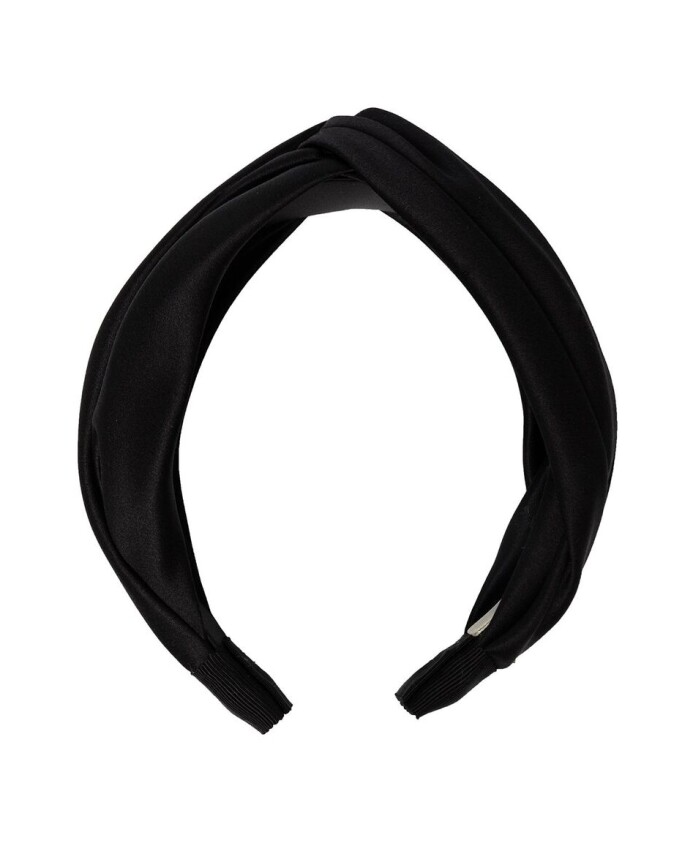 zwarte-zijden-satijnen-twist-haaraccessoire