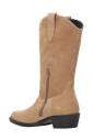 bottes-camperos-en-daim-marron-avec-logo
