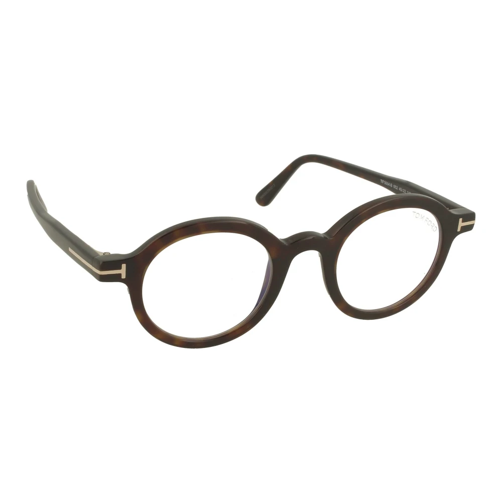 Tom Ford Gles Unisex Blauw Licht Filter Bril Brown Heren