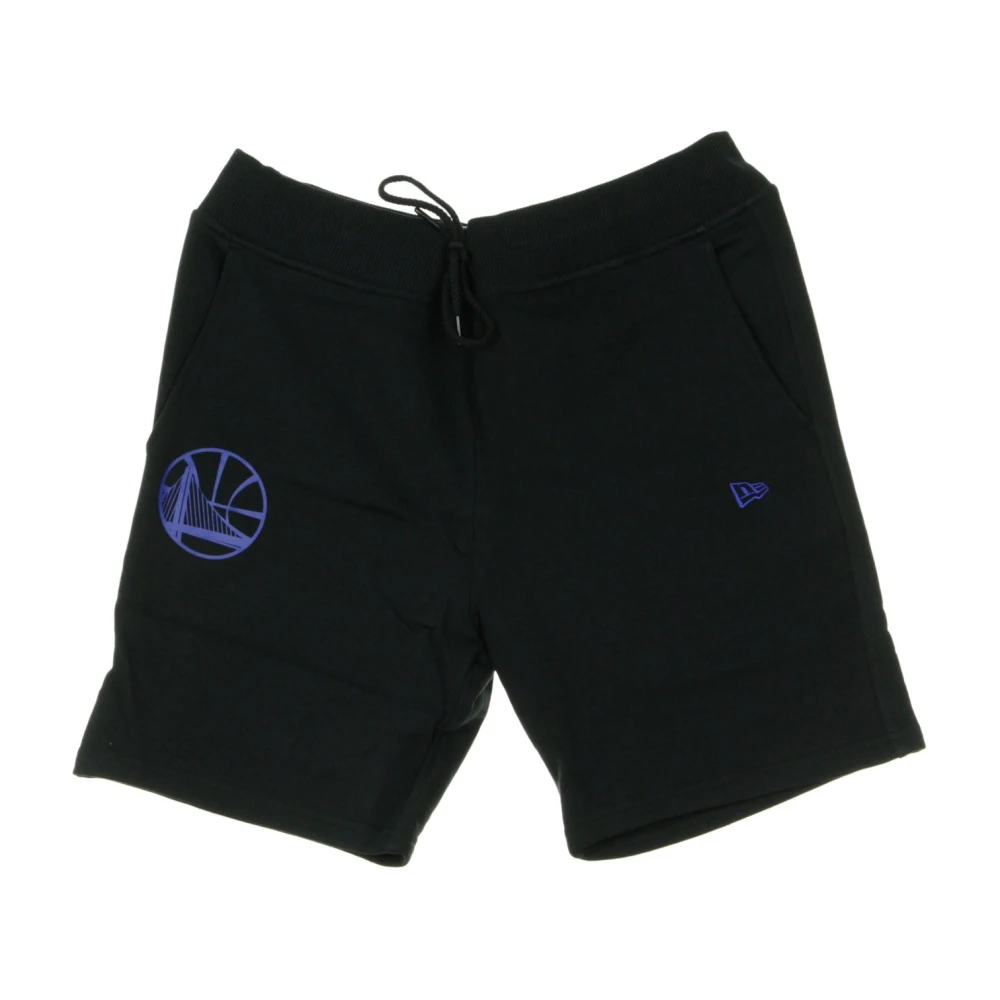 New era NBA Team Logo Shorts Zwart Black Heren