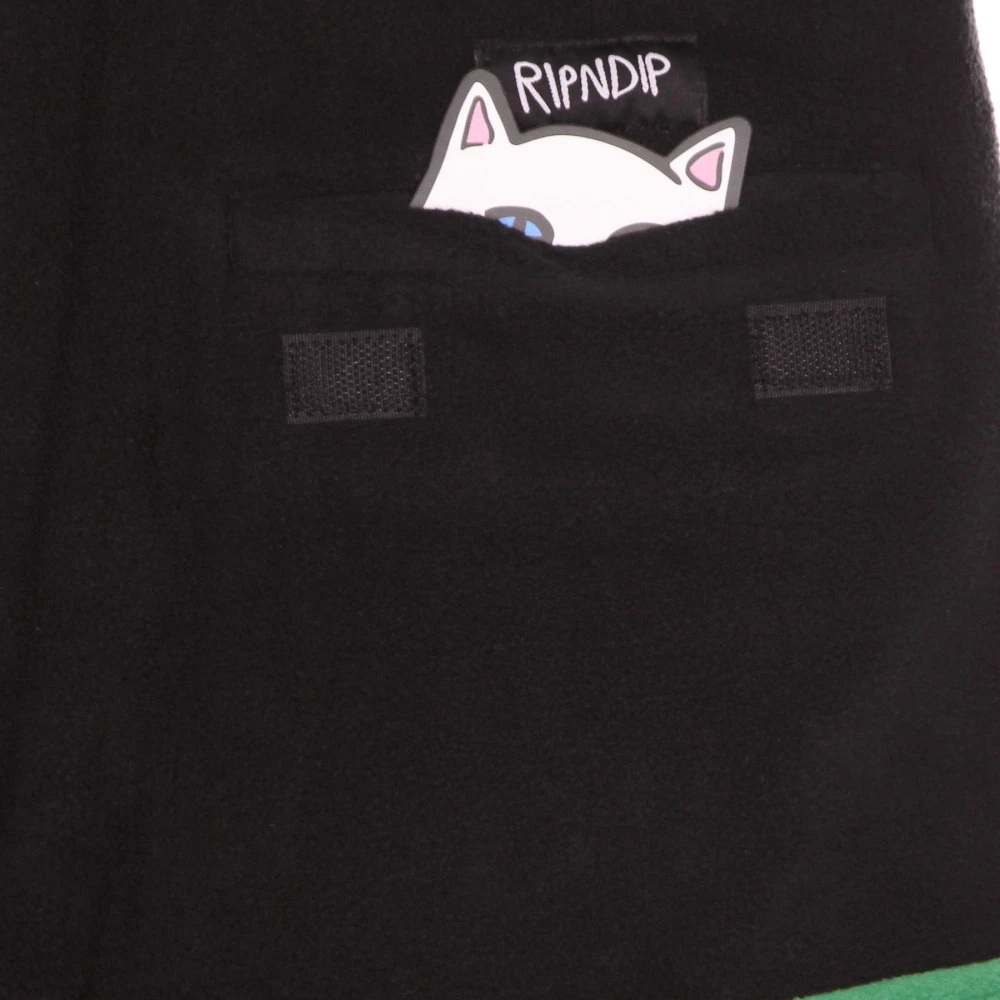 Ripndip Kleur Blok Fleece Cargo Broek Multicolor Heren