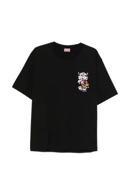 Wild Tiger Broderad Oversize T-shirt